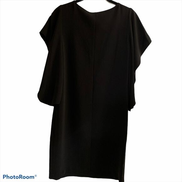 Trina Turk Dress Hiroshi Flutter Sleeve V-Neck NWT XS Style TT198013 - Picture 6 of 12